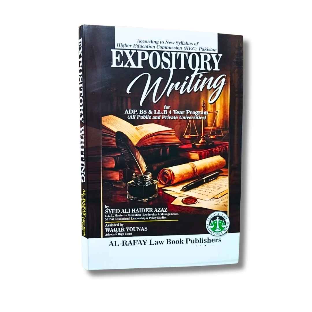 Expository Writing for LL.B 4 Year Program (Semester-II) 1 Expository Writing (LLB 4 Years Sem-II)