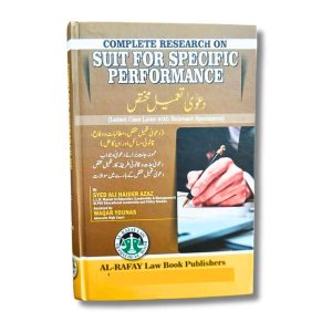 Suit for Specific Performance by Syed Ali Haider Azaz