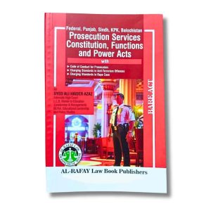 Prosecution Services Constitution, Functions and Power Acts (Bare Act)