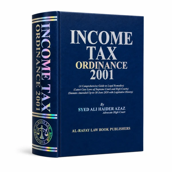 The Income Tax Ordinance 2001 (2026-2027) by Syed Ali Haider Azaz